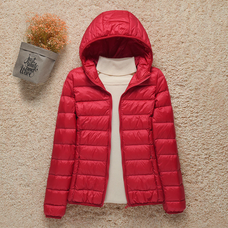 Padded Jacket Ultralight Quilted Zip Front