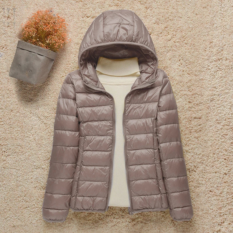 Padded Jacket Ultralight Quilted Zip Front