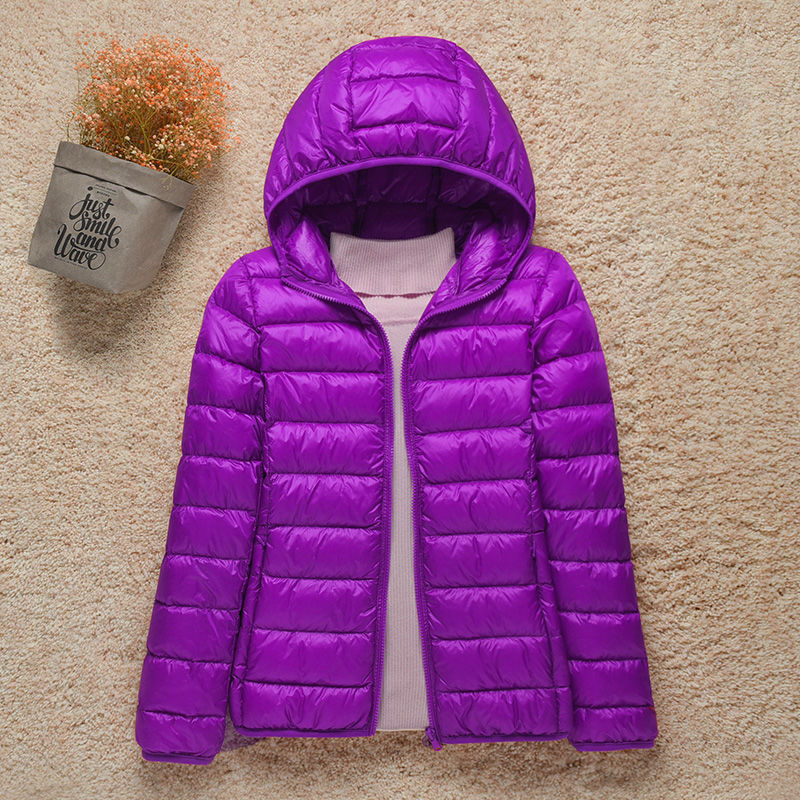 Padded Jacket Ultralight Quilted Zip Front