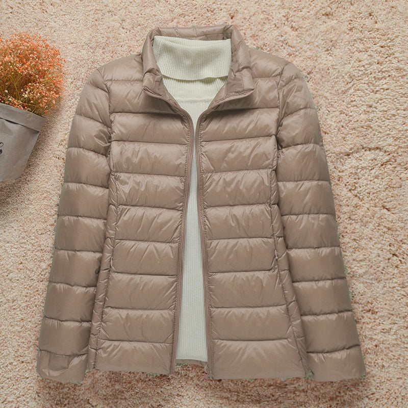 Padded Jacket Ultralight Quilted Zip Front
