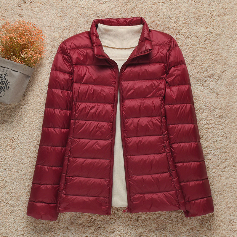 Padded Jacket Ultralight Quilted Zip Front