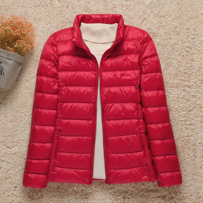 Padded Jacket Ultralight Quilted Zip Front