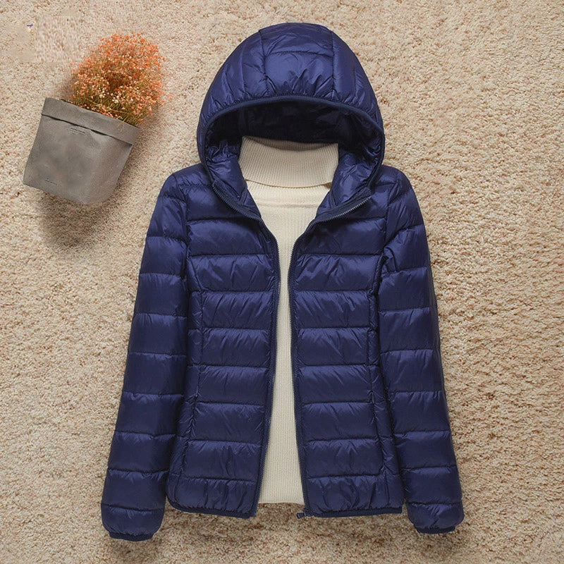 Padded Jacket Ultralight Quilted Zip Front