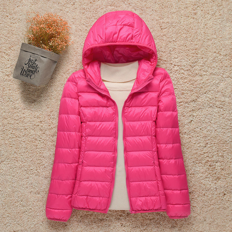 Padded Jacket Ultralight Quilted Zip Front