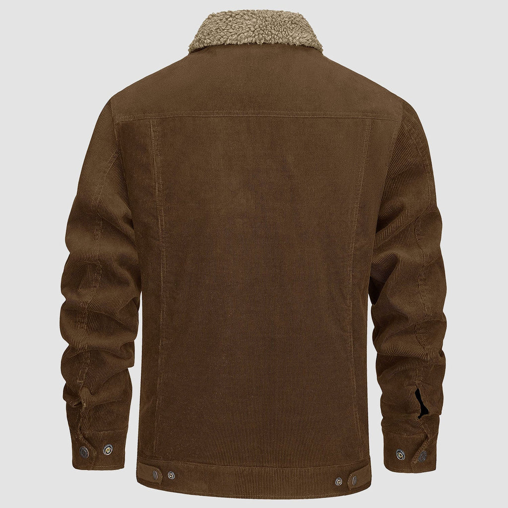 Corduroy Jacket Sherpa-Lined