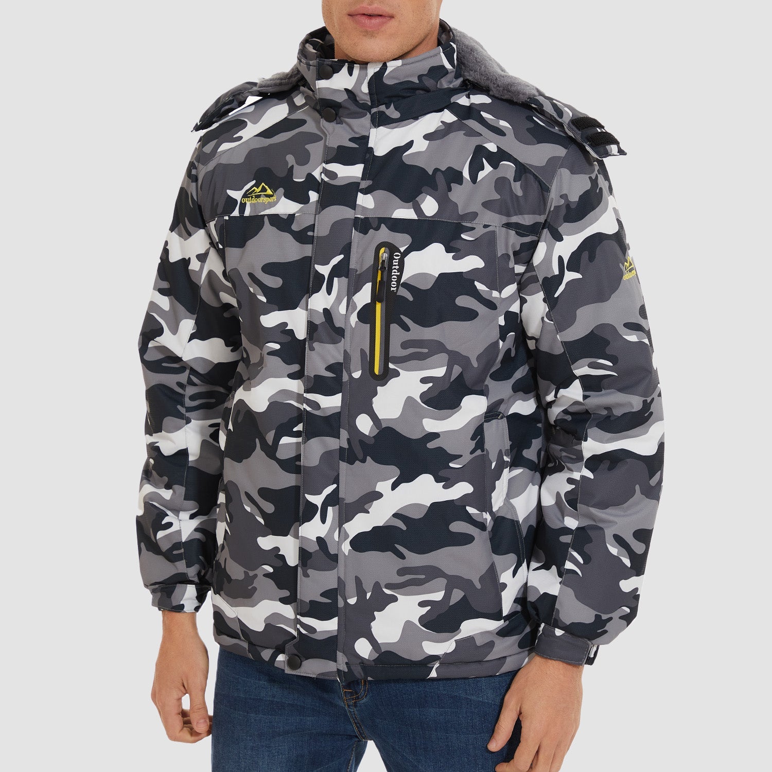 Water-Resistant Ski Jacket – Warm Fleece Lined