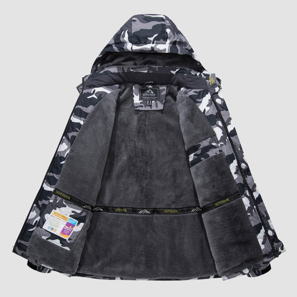 Water-Resistant Ski Jacket – Warm Fleece Lined
