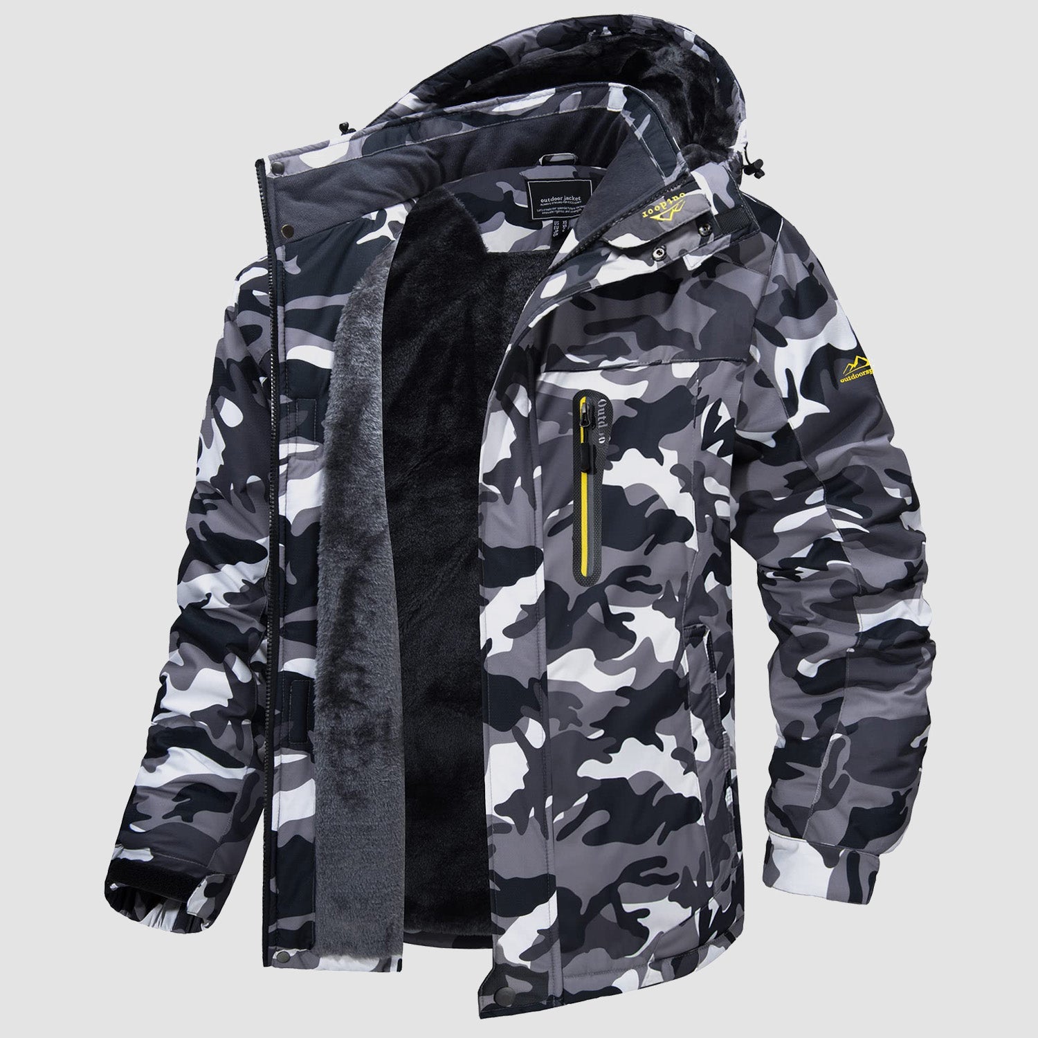 Water-Resistant Ski Jacket – Warm Fleece Lined