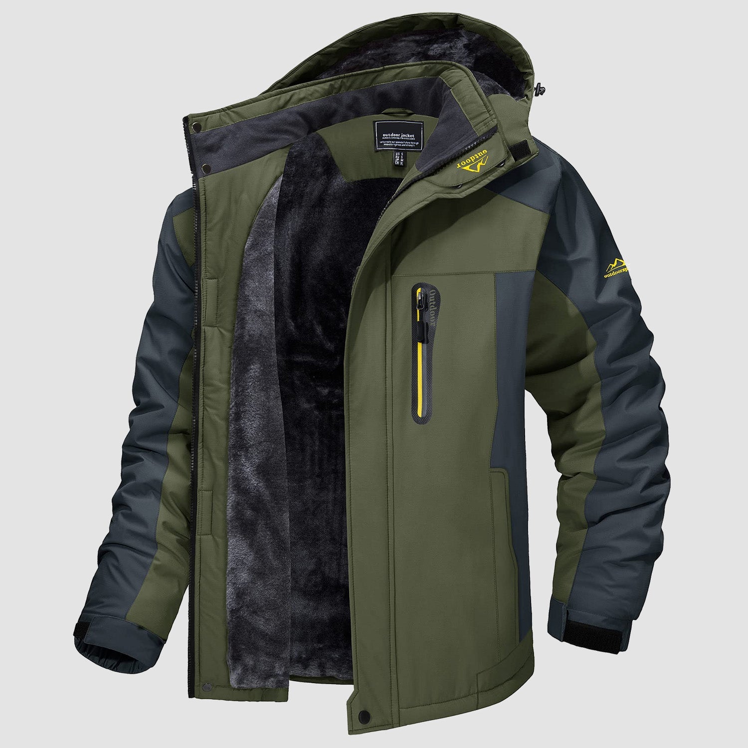 Water-Resistant Ski Jacket – Warm Fleece Lined