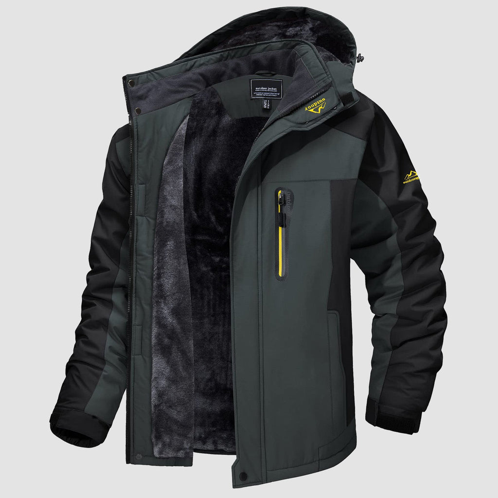 Water-Resistant Ski Jacket – Warm Fleece Lined