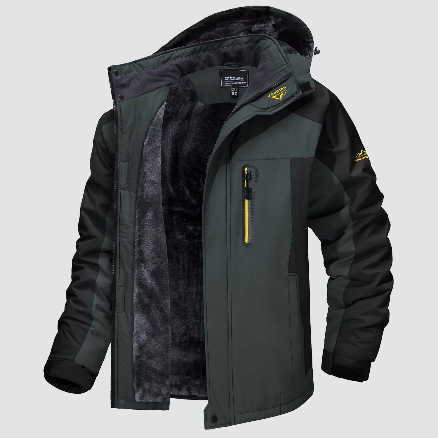 Water-Resistant Ski Jacket – Warm Fleece Lined