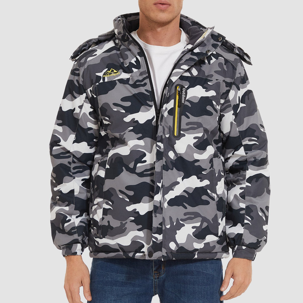 Water-Resistant Ski Jacket – Warm Fleece Lined