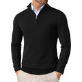 Half Zip Jumper Classic Ribbed Collar