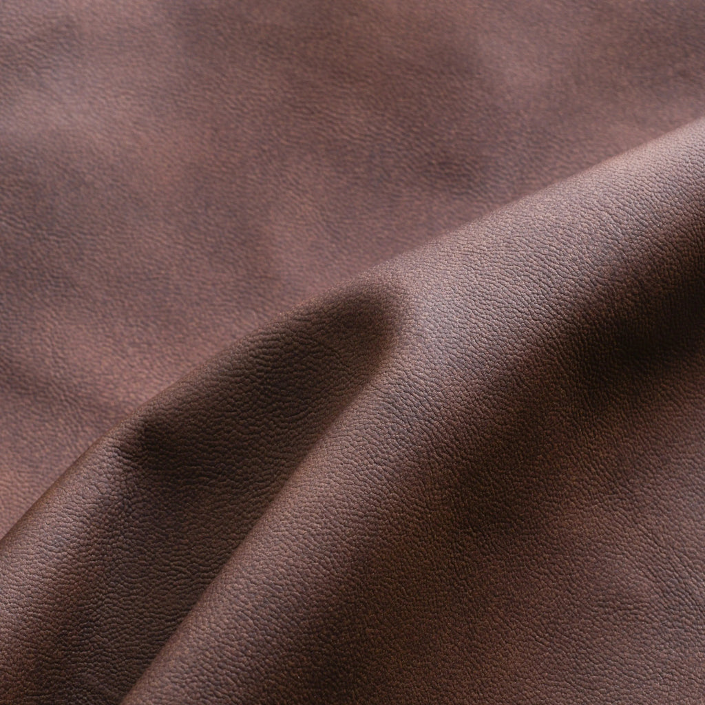 Leather-Look Jacket Zip Front Fitted Cut