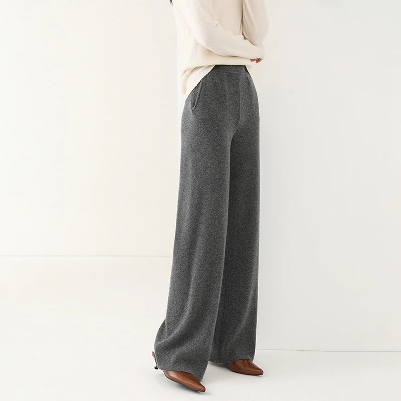 Merino Luxe Sweats Wide-Leg