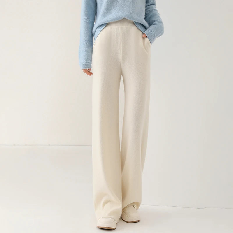 Merino Luxe Sweats Wide-Leg