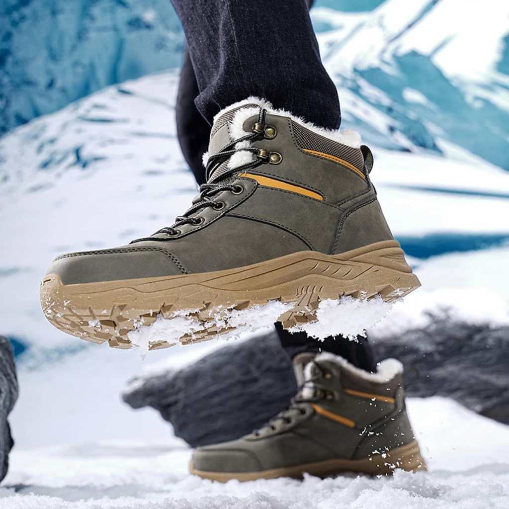 Winter Boots Ankle High Warm Lined