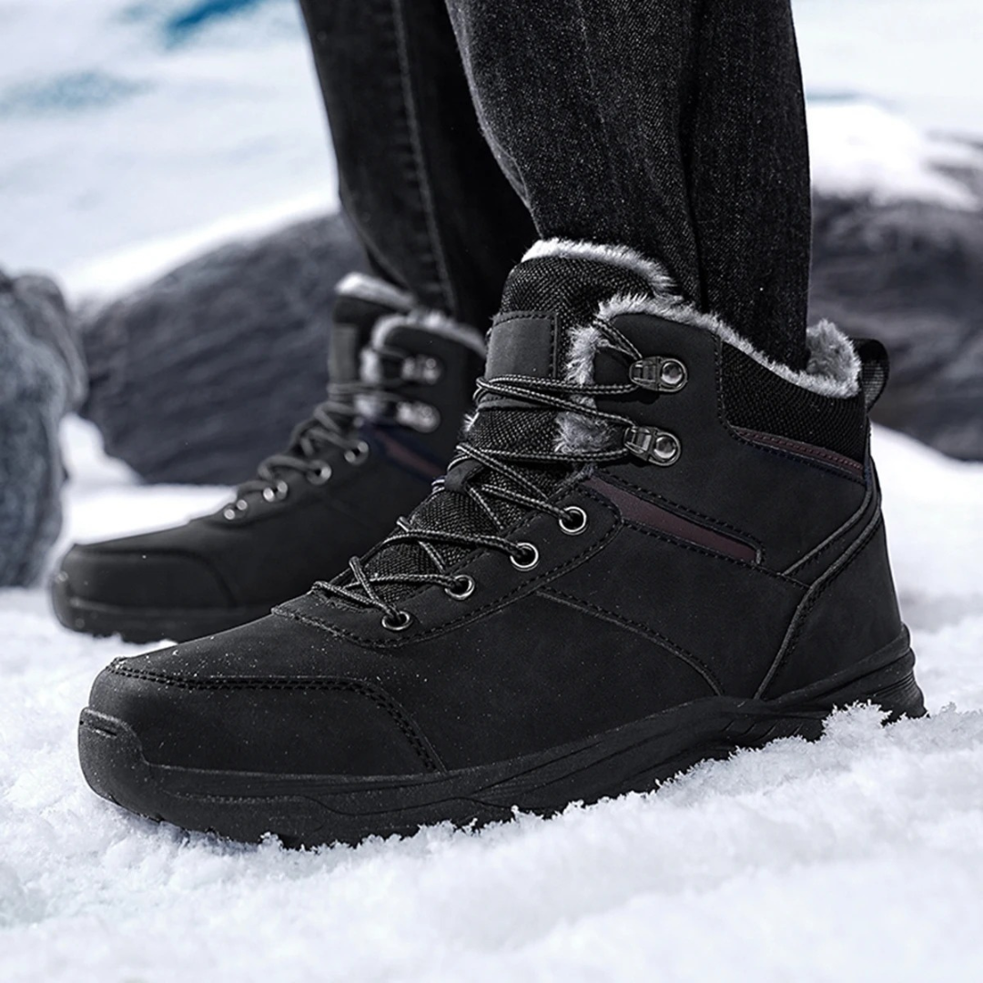 Winter Boots Ankle High Warm Lined