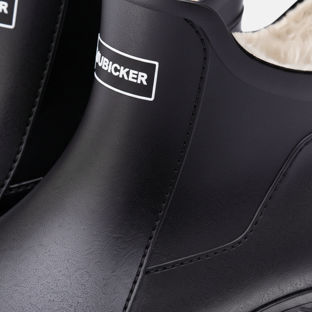 Ankle Boots Waterproof Rubber Pull On