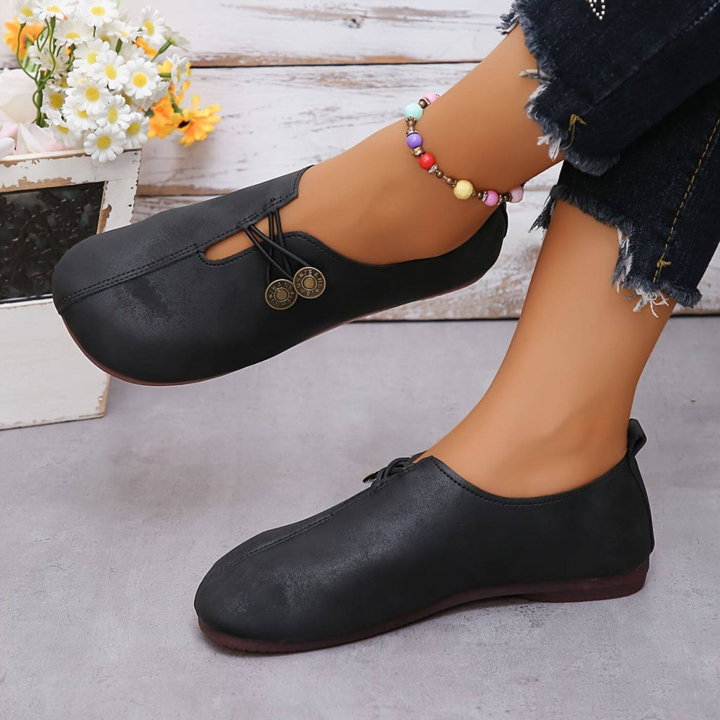 OrthoEase - Orthopedic Slippers with Button Closure for All-Day Comfort 1