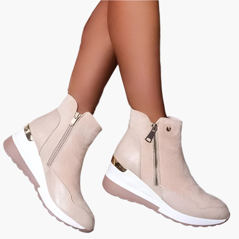OrthoStep - Orthopedic Winter Ankle Boots with Waterproof Wedge Sole 0