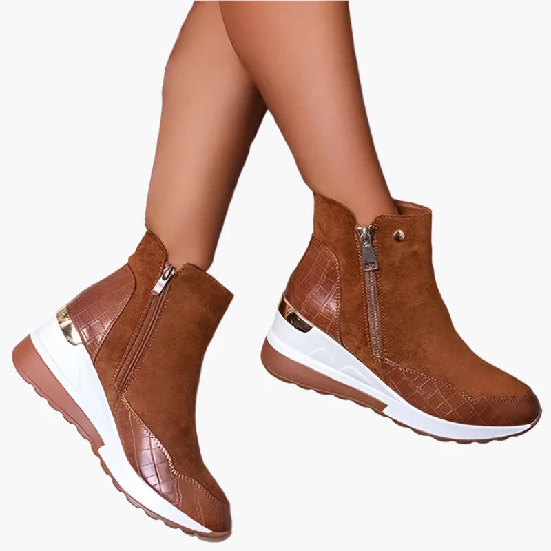 OrthoStep - Orthopedic Winter Ankle Boots with Waterproof Wedge Sole 3