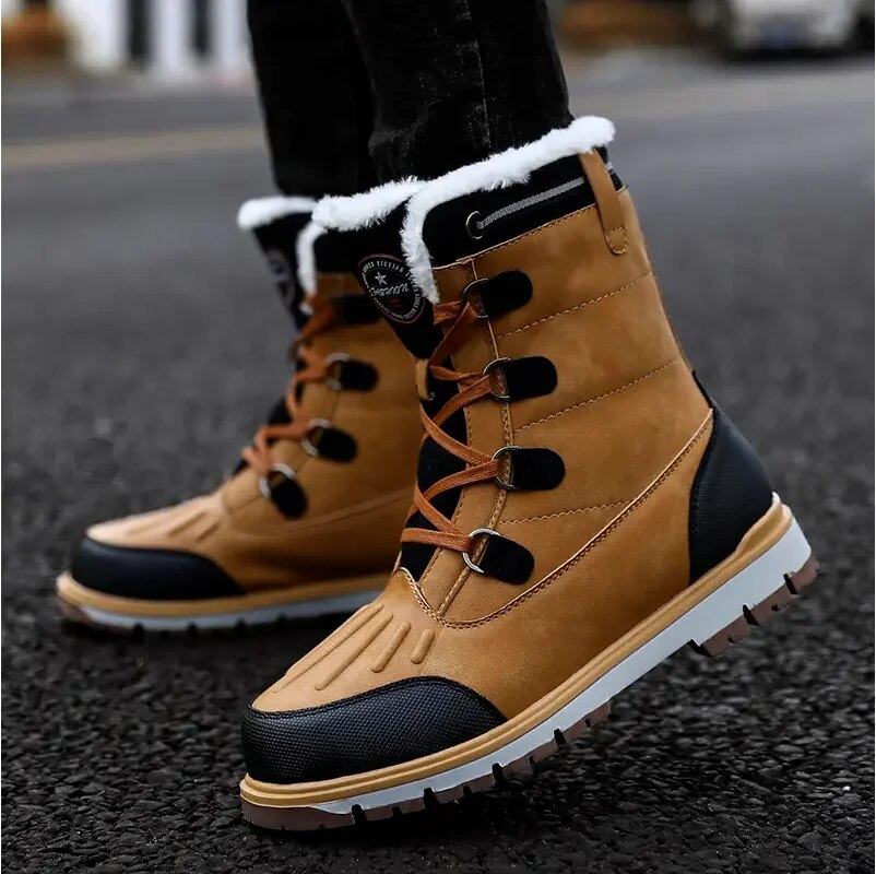 Snow Boots Warm Lined Non Slip Soles