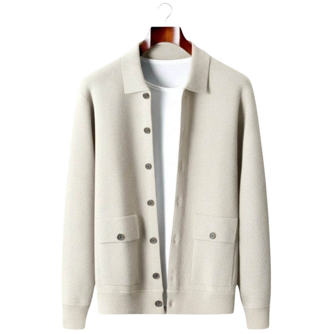 Soft knit jacket, product photo