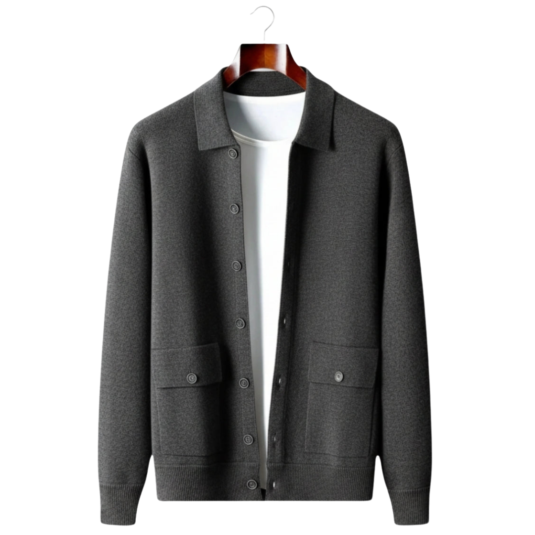 Soft knit jacket, product photo