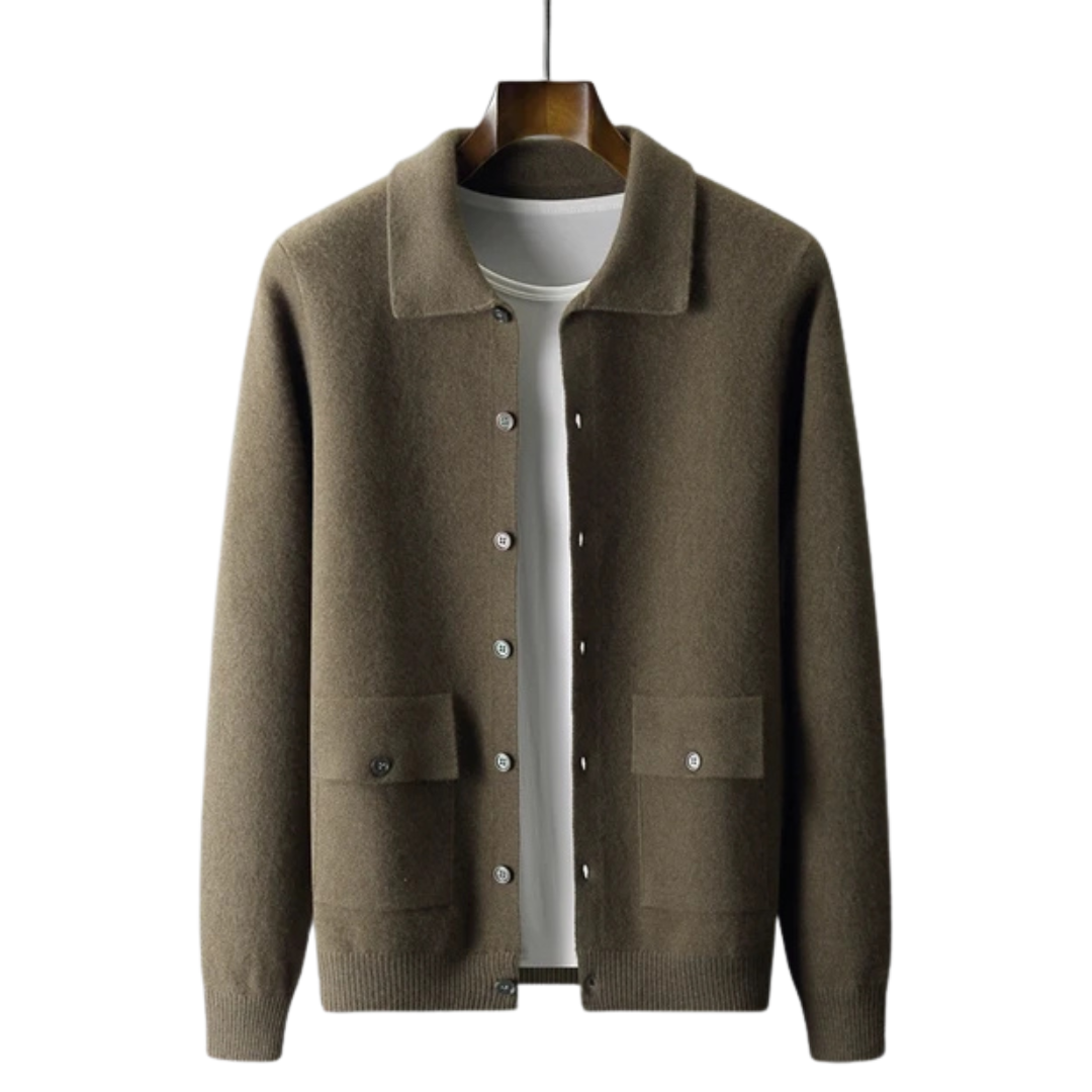 Soft knit jacket, product photo