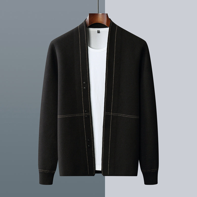 Premium Wool Cardigan (Men)