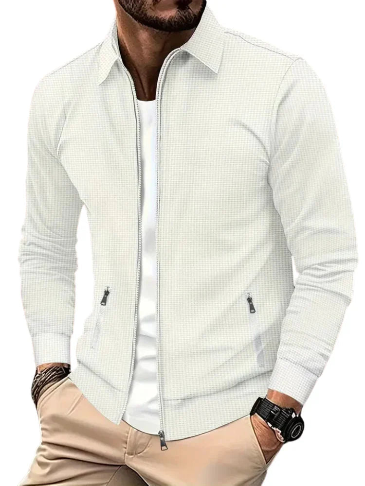 Jacket Lightweight Everyday Zip Front Casual