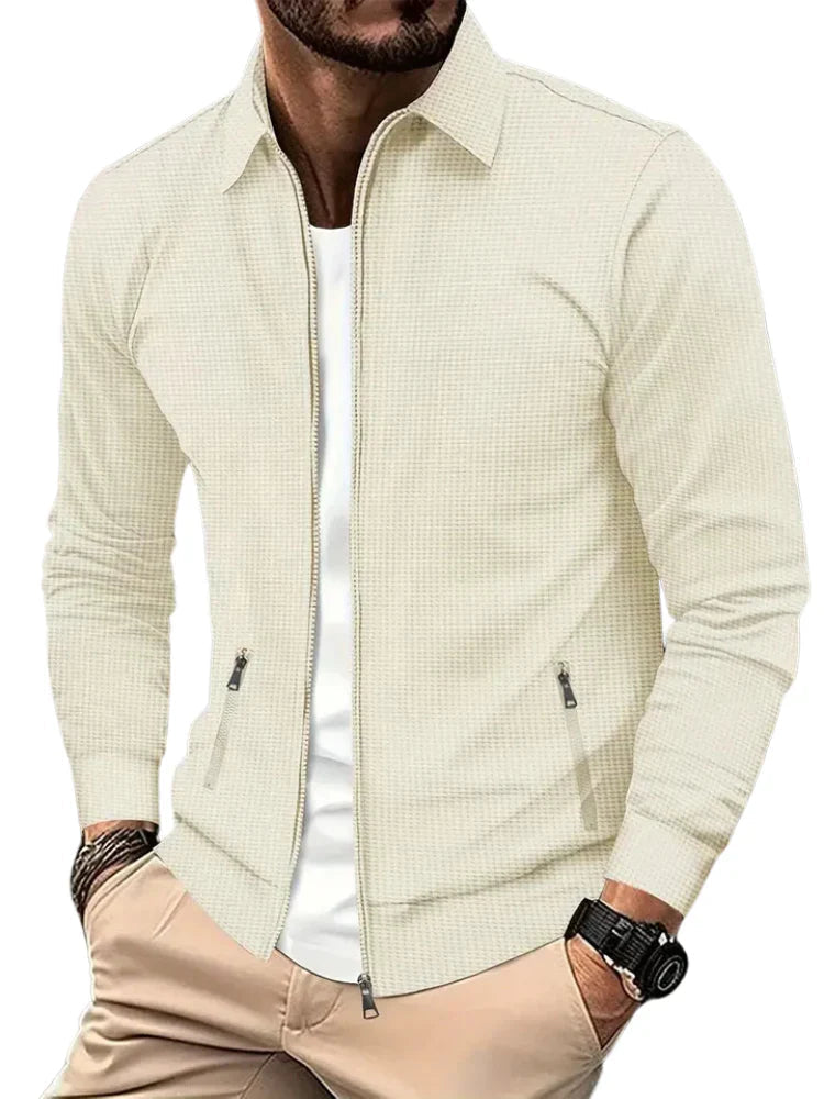 Jacket Lightweight Everyday Zip Front Casual