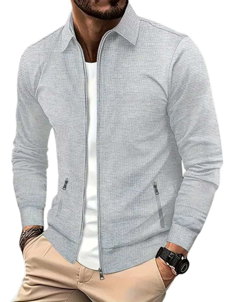 Jacket Lightweight Everyday Zip Front Casual