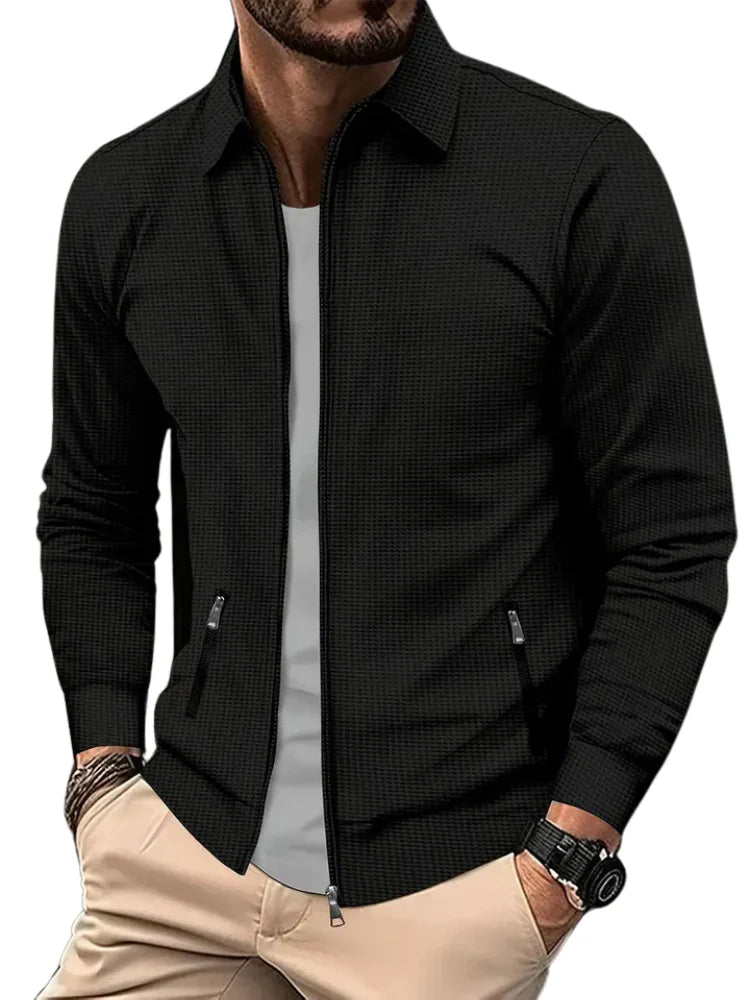 Jacket Lightweight Everyday Zip Front Casual