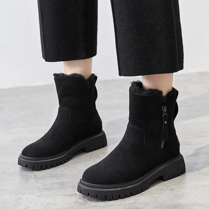 Winter Ankle Boots - Breathable Non-Slip Sole
