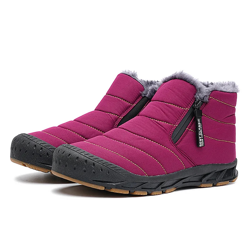 Winter Boots Waterproof Warm Lined Unisex