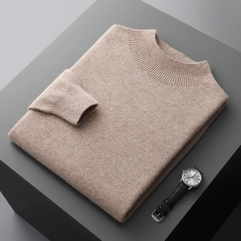 Wool Jumper Soft Touch Crew Neck