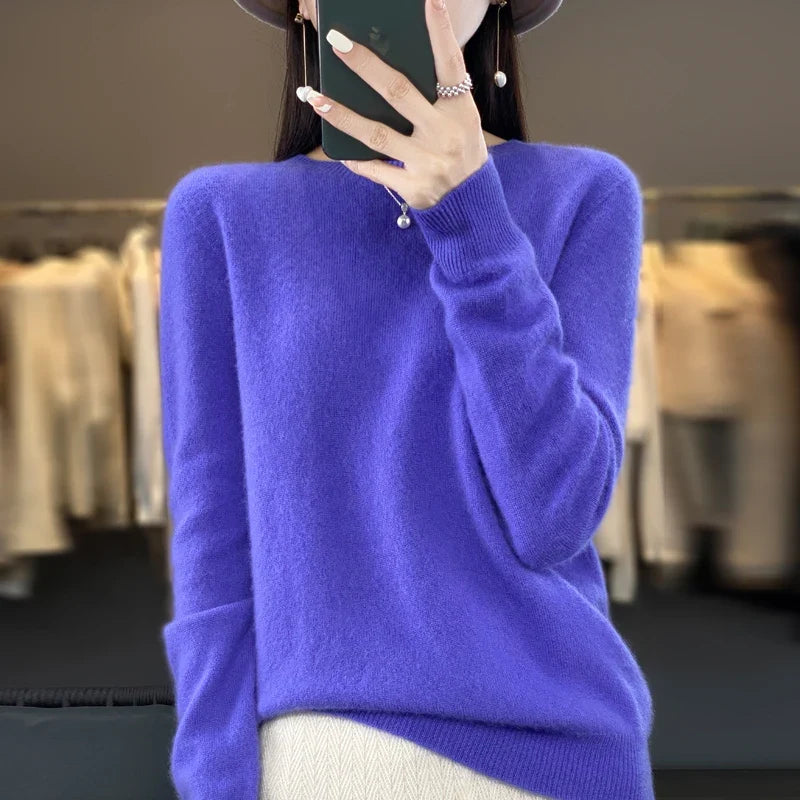 Soft Knit Jumper Classic Round Neck