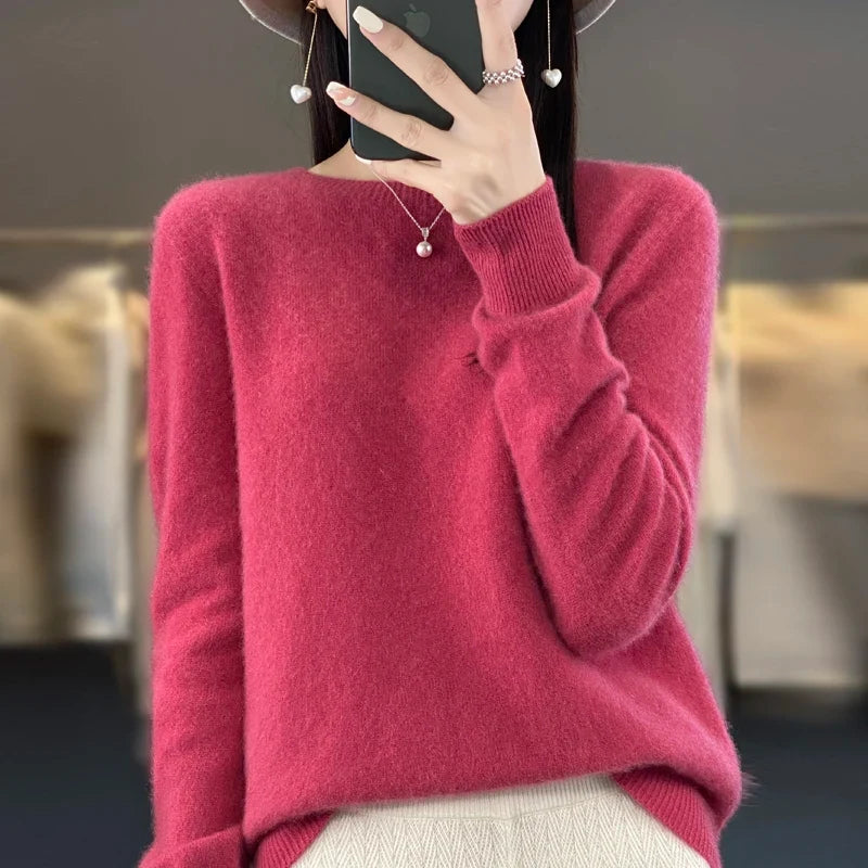 Soft Knit Jumper Classic Round Neck