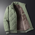 Quilted Jacket Lightweight Padded Zip Front