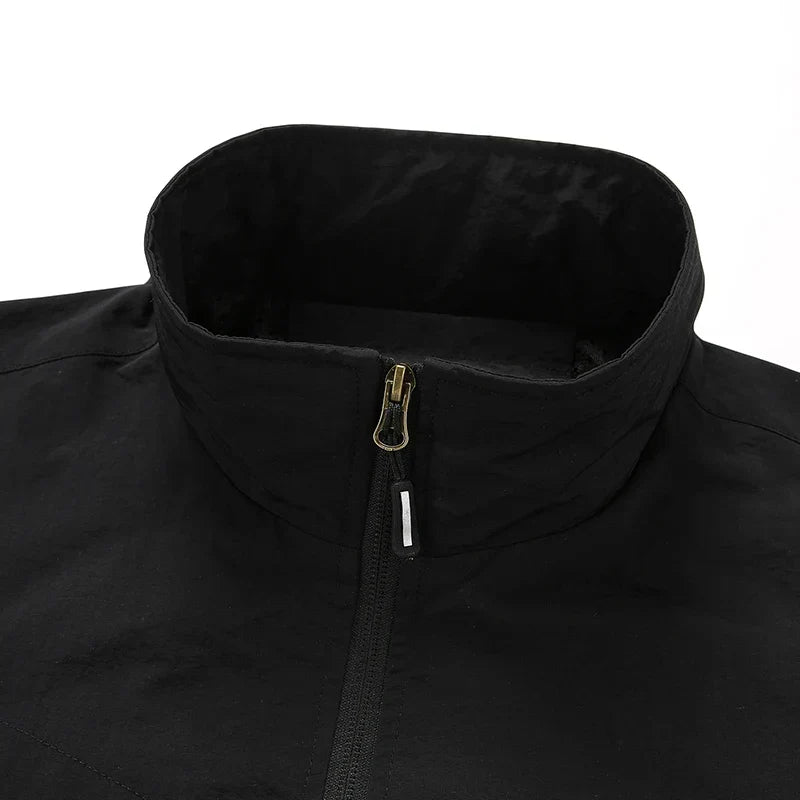 Waterproof Jacket Utility Pockets Lightweight Shell