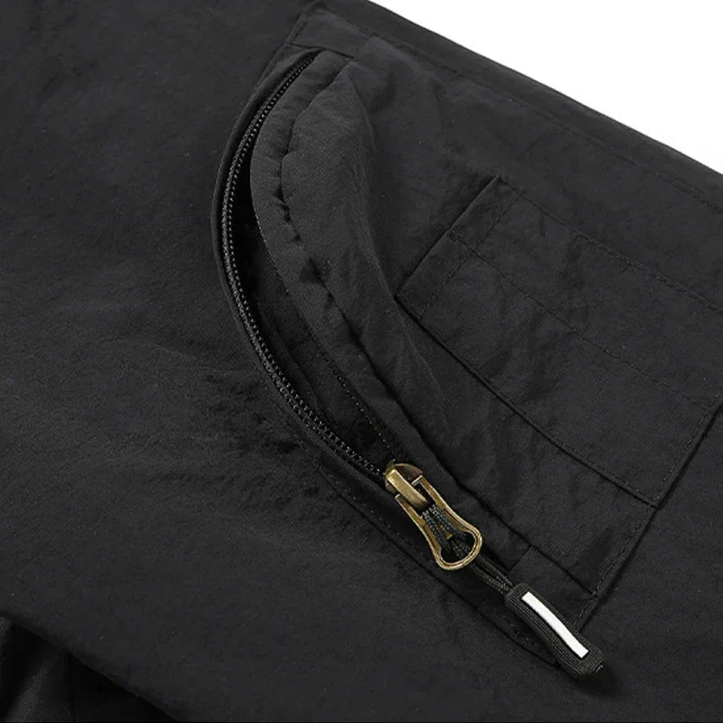 Waterproof Jacket Utility Pockets Lightweight Shell