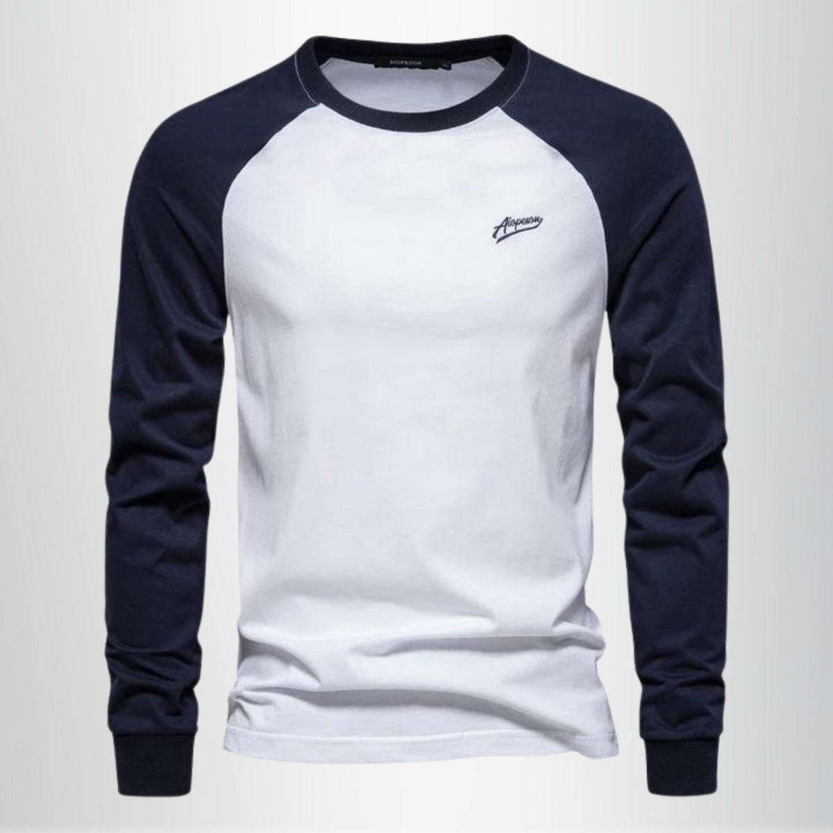 Polyester Shirt Raglan Long Sleeve