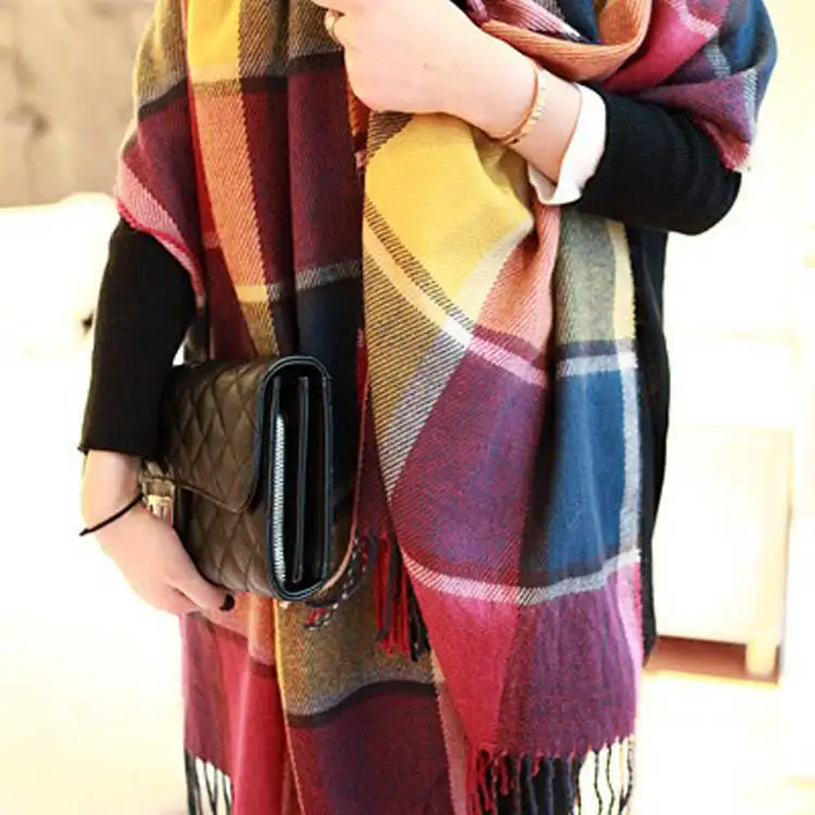 Soft Knit Scarf Ultra Soft Winter Wrap