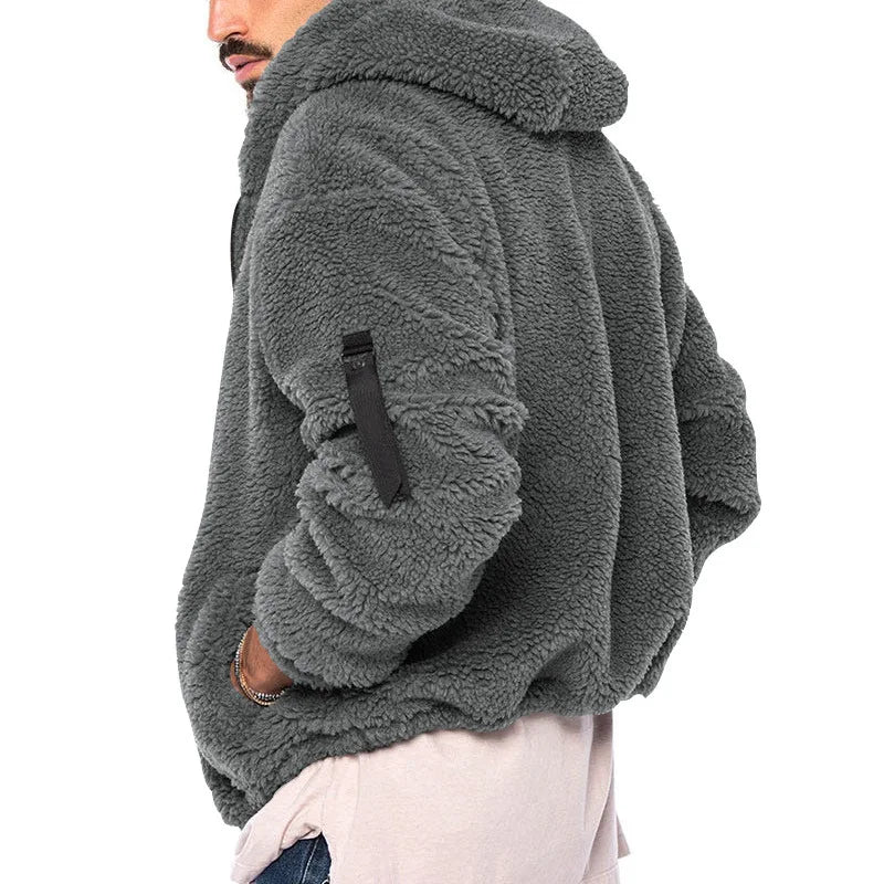 Winter Jacket Fleece Lined Soft Knit Blend