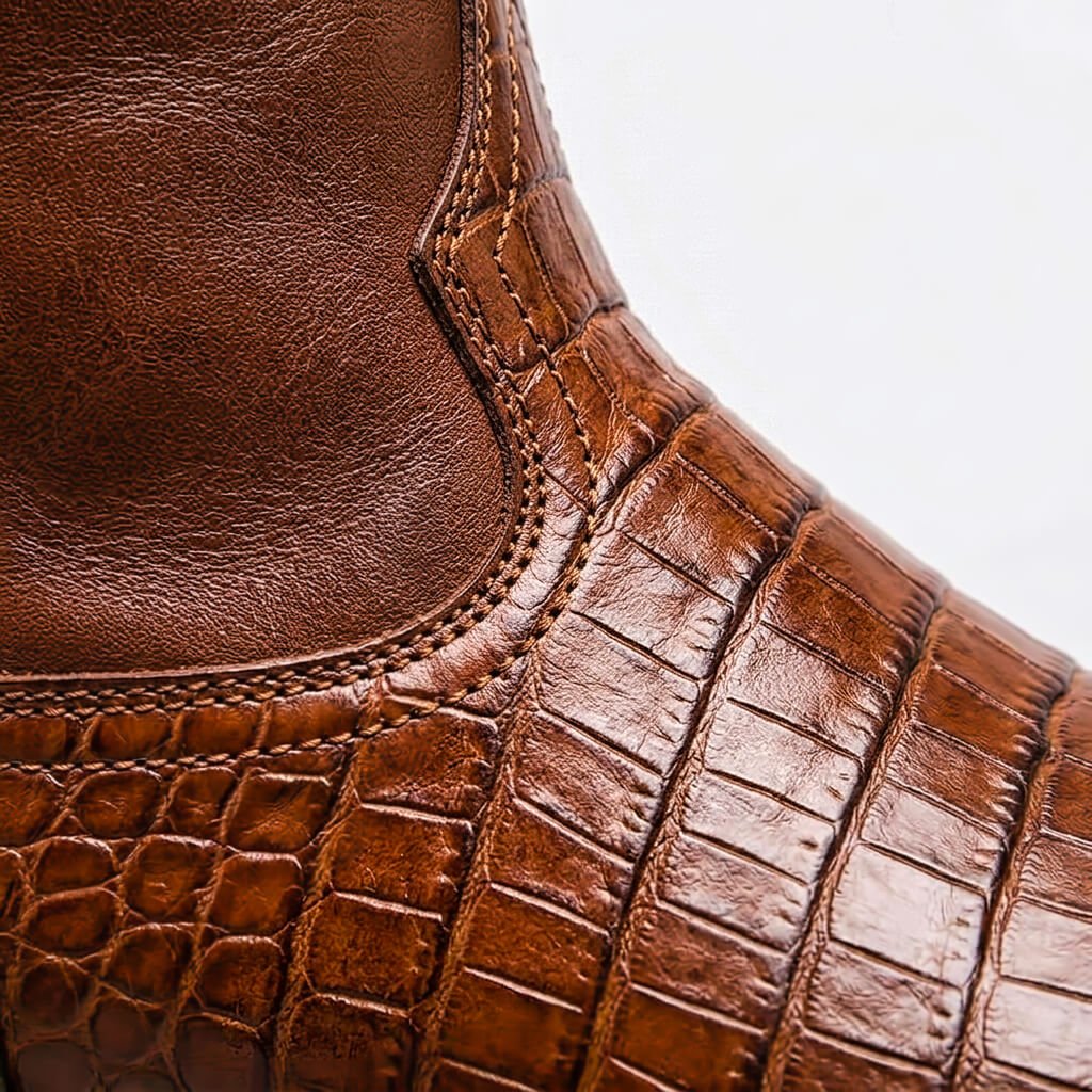 Leather Heritage Boots Lace-Up