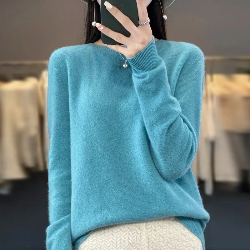 Soft Knit Jumper Classic Round Neck