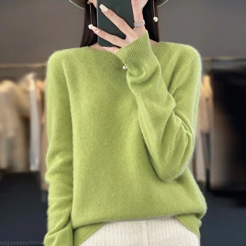 Soft Knit Jumper Classic Round Neck