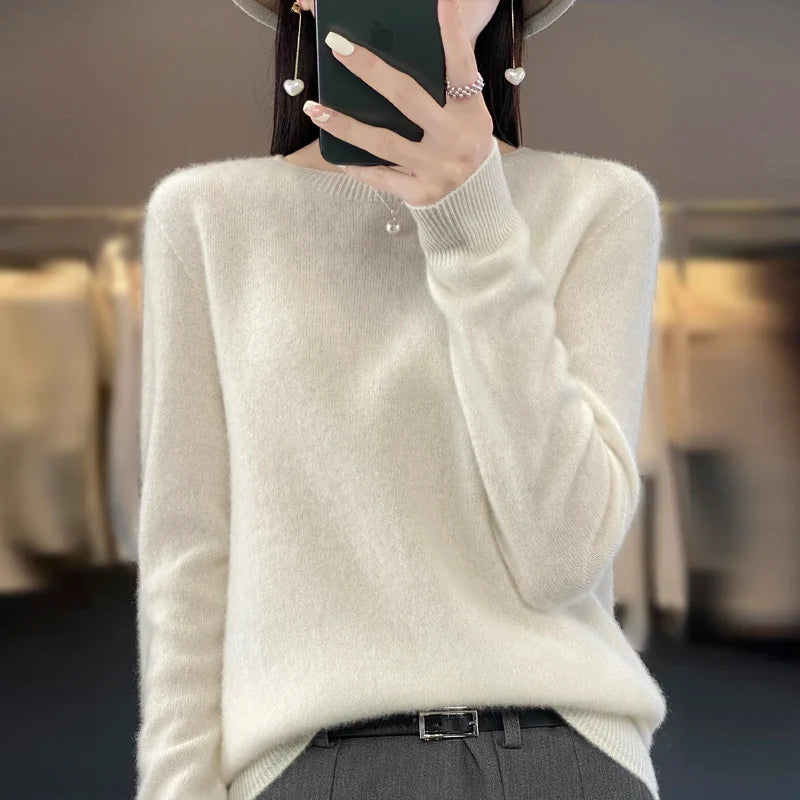 Soft Knit Jumper Classic Round Neck